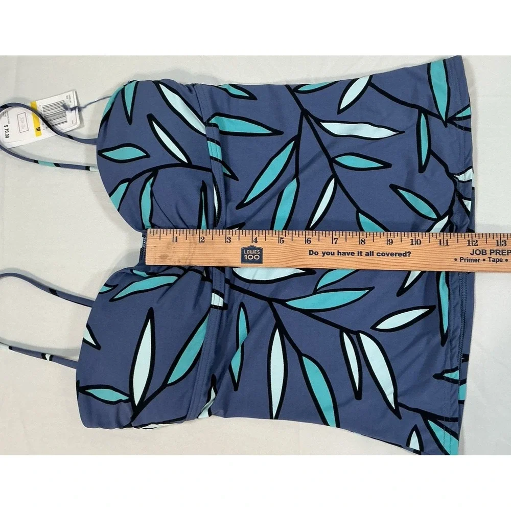 NWT Calvin Klein Swimsuit Tankini Bikini 3pc Set Sz Medium Top, Bottom, Skirt
